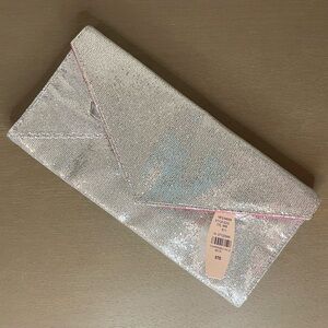 Victoria’s Secret sparkle envelope clutch handbag